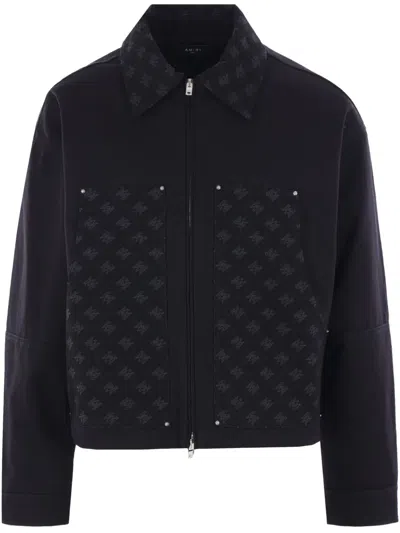 AMIRI LOGO-PRINT JACKET