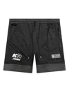 Amiri Logo-print Mesh Basketball Shorts In Black