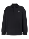 Amiri Black Solid Shirt Collar Polo In Black