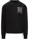 Amiri Logo-print Sweatshirt In Black