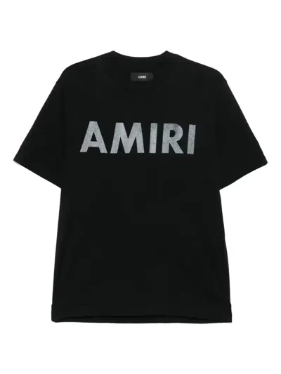 AMIRI LOGO-PRINT T-SHIRT - MEN'S - COTTON