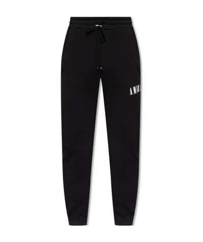 Amiri Logo-print Track Pants In Black