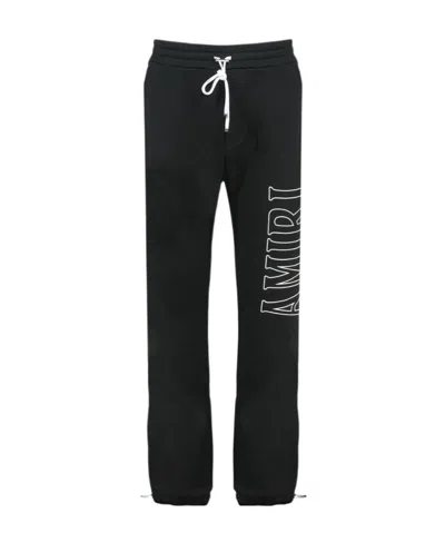 Amiri Logo-print Track Pants In Black