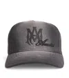 Amiri Logo Script Baseball Cap In Black
