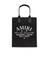 Amiri Logo Shoulder Bag In Black