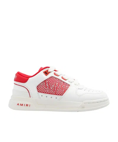 Amiri Logo Sneakers In White