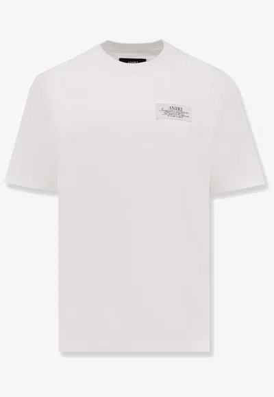Amiri Logo Spirit Printed T-shirt In White
