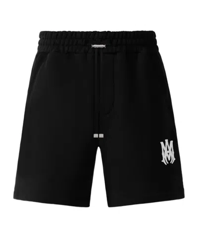 Amiri Logo Nylon Swim Shorts In Black