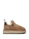 Amiri Logo Suede Boots In Multi