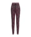 Amiri Logo Sweatpants In Red