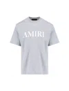 Amiri Stencil Logo-print Cotton-jersey T-shirt In Gray