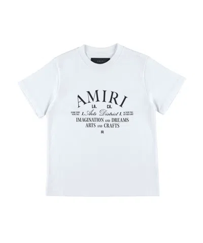 Amiri Logo T-shirt In White