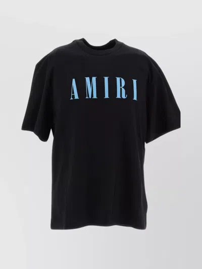 Amiri Logo T-shirt With Crew Neck And Short Sleeves