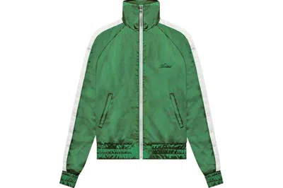 Pre-owned Amiri Logo Track Jacket Tennis Green/white