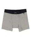 Amiri Logo-waistband Boxers In Gray