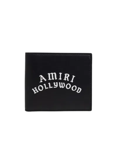 AMIRI LEATHER BI-FOLD WALLET