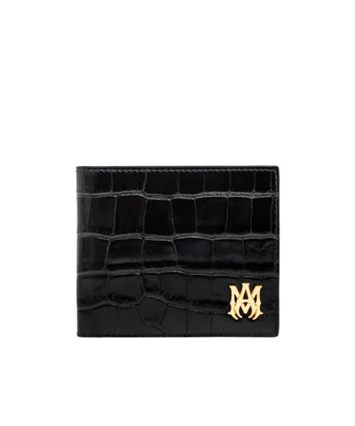 Amiri Logo Wallet In Black