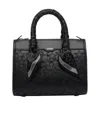 Amiri Star-patch Leather Mini Bag In Black