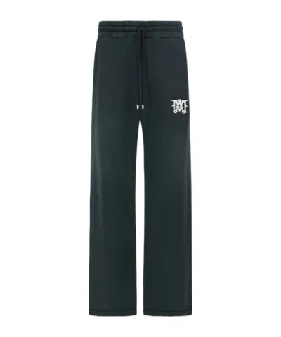 Amiri Logo-detail Track Pants In Black