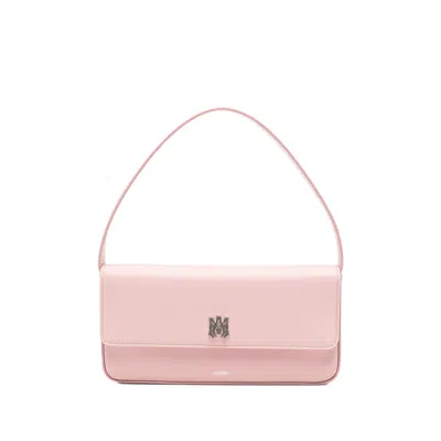 Amiri Logo-embellished Shoulder Bag In Pink