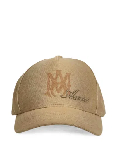 Amiri Logo-embroidered Baseball Cap In Brown