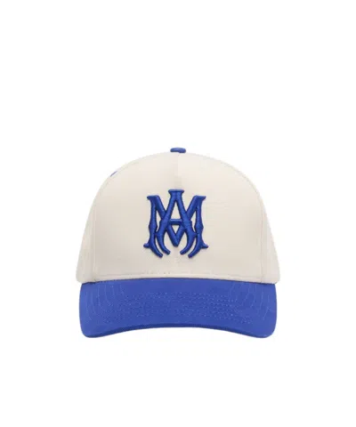 Amiri Logo-embroidered Cotton Baseball Cap In White