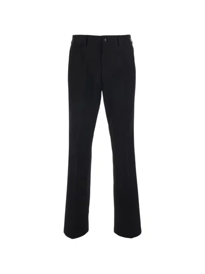 Amiri Logo-embroidered Tailored Trousers In Black