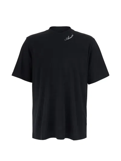 AMIRI LOGO-EMBROIDERED T-SHIRT
