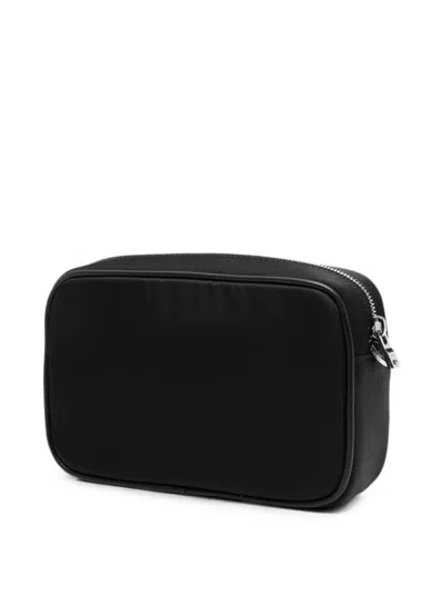 Amiri Logo-patch Shoulder Bag In Black