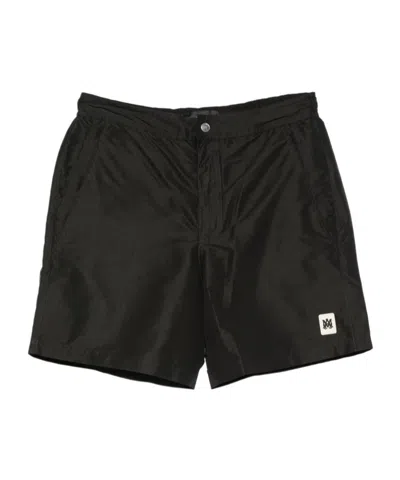 Amiri Swim Trunks With Pockets In Black