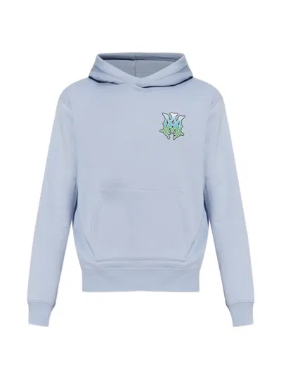 Amiri Long-sleeve Sweatshirt In Blue