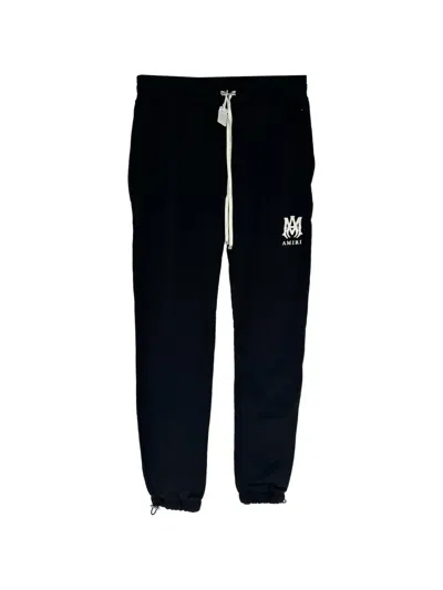 Pre-owned Amiri Logo-print Track Pants In Black