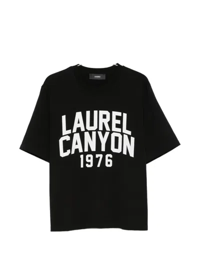 Amiri Short-sleeved T-shirt In Black