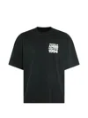 Amiri Mens Black 1994 Logo-print Skate Cotton-jersey T-shirt In Black