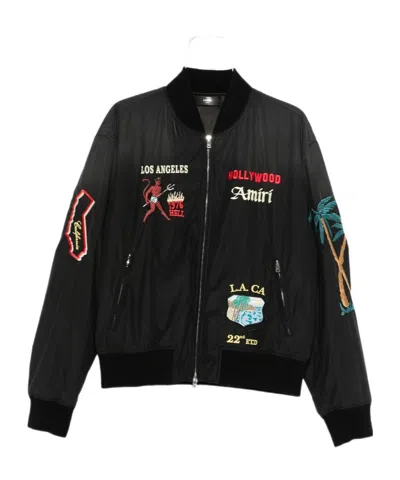AMIRI EMBELLISHED BOMBER JACKET