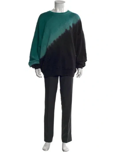 Pre-owned Amiri Long Sleeve Denim Shirt In Black