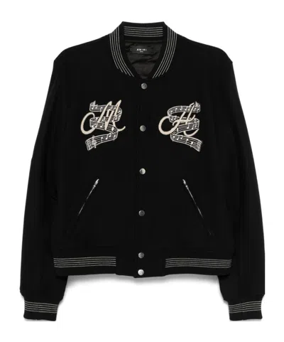 Amiri Long-sleeved Casual Jacket In Black