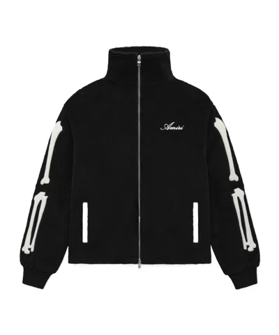 Amiri Long-sleeved Casual Jacket In Black
