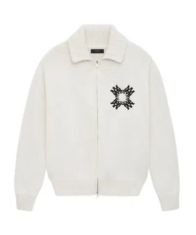 Amiri Long-sleeved Knitted Cardigan