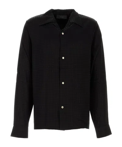 Amiri Long-sleeved Shirt In Black