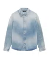 Amiri Long-sleeved Shirt In Blue