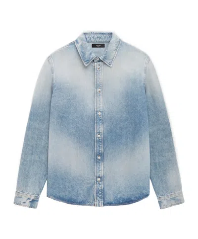 Amiri Long-sleeved Shirt In Blue