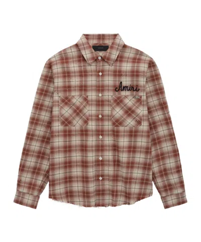 AMIRI SHOTGUN FLANNEL SHIRT