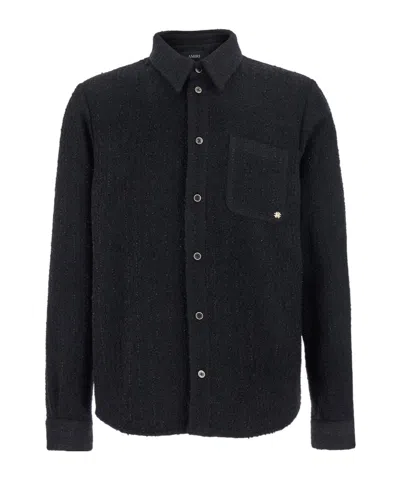 Amiri Long-sleeved Shirt Jacket In Black