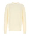 Amiri Crochet Sweater With Ribbed Cuffs And Hem In Yellow