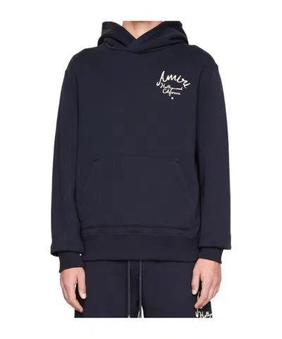 Amiri Long-sleeved Sweater In Black