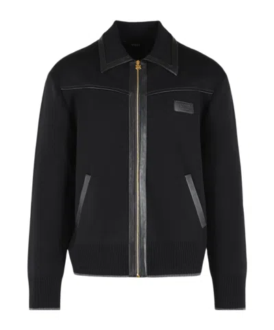 AMIRI LONG-SLEEVE ZIP-UP JACKET