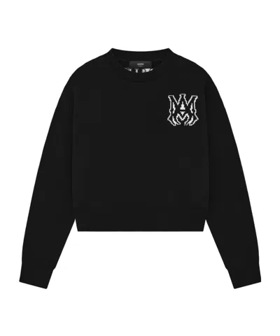 Amiri Long-sleeved Knitwear In Green