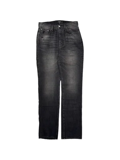Amiri Loose Stack Jeans In Black