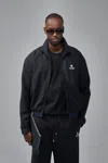 Amiri Lounge Logo-embroidered Tech-jersey Track Jacket In Black